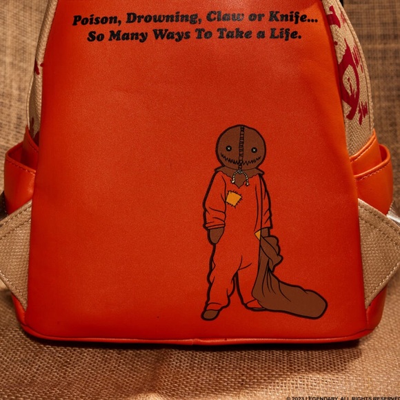 NYCC Limited Edition Trick 'r Treat Sam With Lollipop Cosplay Mini Backpack - Picture 3 of 6